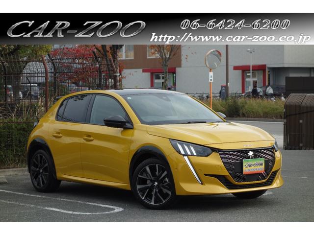 ２０８(プジョー) ＧＴ　イエロー・ブラック２トーン／フルＬＥＤヘッドライト／デジタルメーター／１７インチアルミ／シートヒーター／レーダークルーズ／レーンキープ／ブラインドスポット／カープレイ／ドライブレコーダー 中古車画像