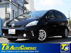 プリウスアルファ S ユーザー買取 禁煙 純正ナビ フルセグTV ETC バックモニター Bluetooth スマートキー プッシュスタート LEDヘッドライト フォグランプ ステアリングスイッチ 中古車画像