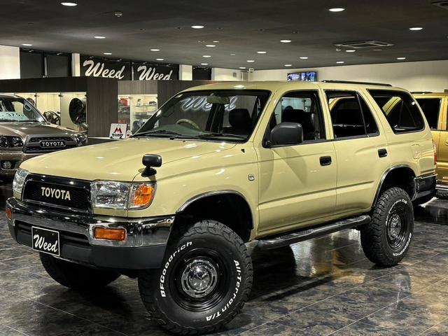 ＳＳＲ－Ｘ　パッケージＣ　４ＲＵＮＮＥＲスタイル　点検交換整備済車両　リフトアップ　１６インチＡＷ　ＢＦグッドリッチタイヤ　ＴＯＹＯＴＡグリル　レザー調シートカバー　ナビ　ＥＴＣ　ガラスコーティング