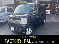 エブリイワゴン JPターボ 地区限定 電動スライドドア 電格ミラー プライバシーガラス ワンセグナビ ETC キーレス フルフラット 集中ドアロック リアヒーター 中古車画像