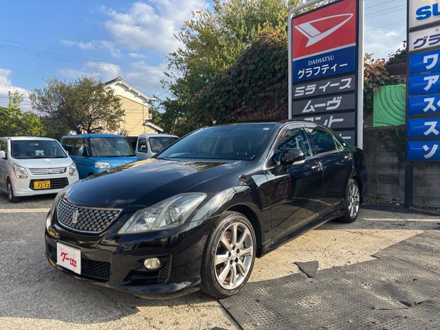 クラウン(トヨタ) ３．５アスリート　アスリート・プッシュスタート・シートヒーター・パワーシート・オートライト・純正シー 中古車画像