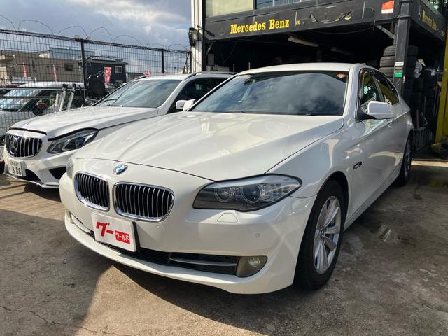 ５シリーズ(BMW) ５２３ｄブルーパフォーマンス　レースチップ　レムスマフラー　レカロシート　ＥＴＣ　ＨＤＤナビ　フルセグ　バックカメラ　パワーシート 中古車画像
