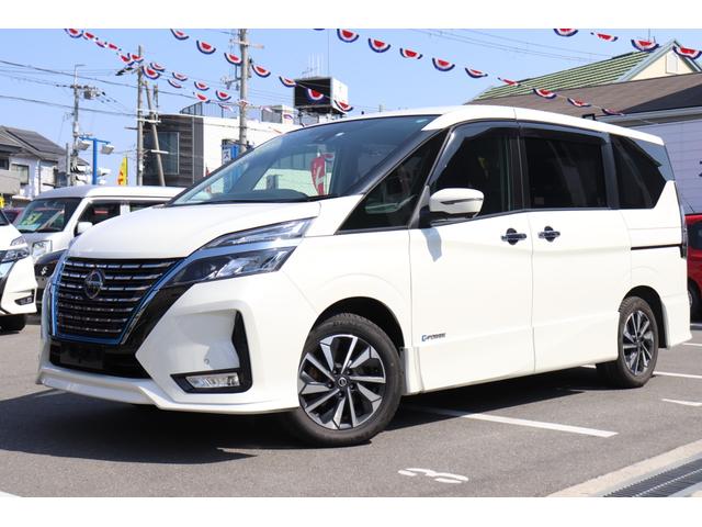 セレナ(日産) ｅ−パワー　ハイウェイスターＶ　防水シート車／ナビＴＶ／ドラレコ／全方位モニタ／Ｂｌｕｅｔｏｏｔｈ／ 中古車画像