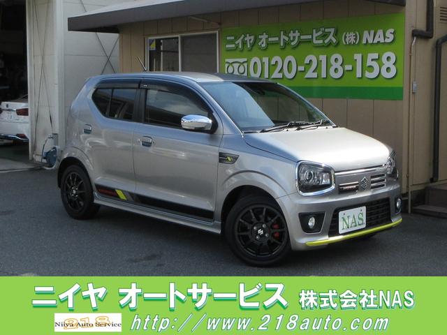 アルトワークス(スズキ) ベースグレード　インタークーラーターボ　５速オートギヤシフト　ＫＹＢサス　レーダーブレーキサポート　パドルシフト　ＨＩＤヘッドライト　ＳＤナビ　フルセグＴＶ　ＥＴＣ　パワーチャンバー　走行１１８６０ＫＭ 中古車画像