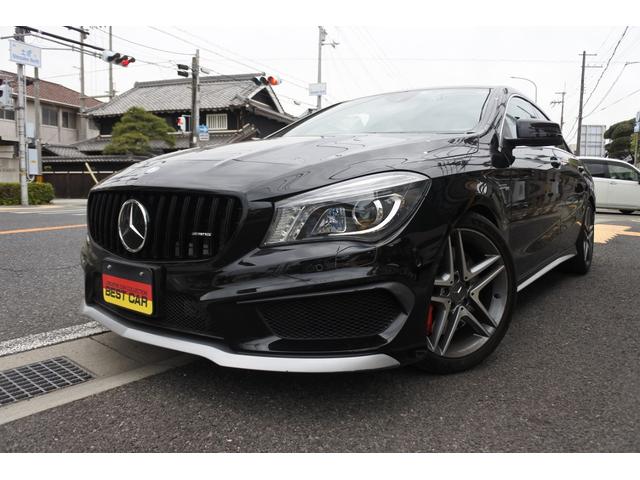 ＣＬＡ４５　ＡＭＧ　４マチック　ＣＬＡ４５　ＡＭＧ　４マチック（５名）　黒革シート　シートヒーター　ドライブレコーダー　純正ＨＤＤナビ　フルセグＴＶ　ソナー　Ｂカメラ　ＥＴＣ　カーボンｔｙｐｅトランクリアスポイアラ－