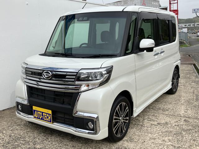 カスタムＲＳ　トップエディションＳＡＩＩＩ　ターボ　ワンオーナー　ユーザー様下取り車　両側パワースライドドア　社外ナビ　フルセグＴＶ　バックカメラ　スマートキー　プッシュスタート　オートライト　ＬＥＤヘッドライト　ＥＴＣ　アイドリングストップ