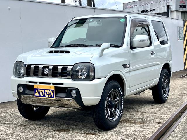ジムニー ランドベンチャー　特別仕様車　４ＷＤ　ターボ車　オートマ　ナビＴＶ　ＥＴＣ　ドライブレコーダー　レザーシート　シートヒーター　アルミホイール（1枚目）