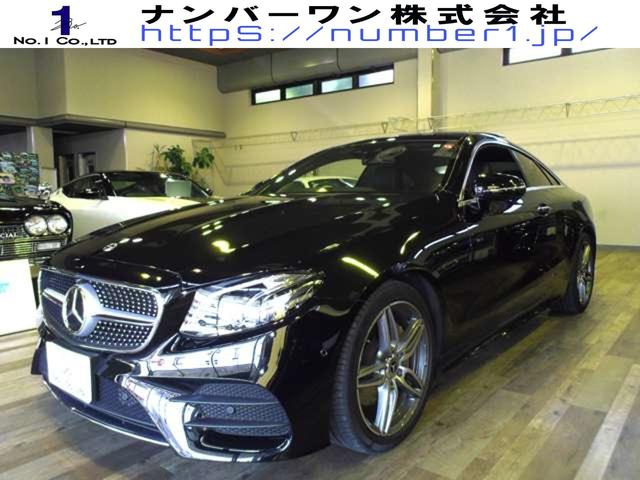 Ｅ２００　クーペ　スポーツ　レザーＰＫＧ　黒革　パノラマＳＲ　ＡＭＧ１９ｉｎＡＷ　ブルメスター　純ナビＴＶ　３６０度モニタ　レーダーセーフティＰＫＧ　前席電動シート＆シートヒーター　ＬＥＤヘッドライト　ＥＴＣ　純ドラレコ