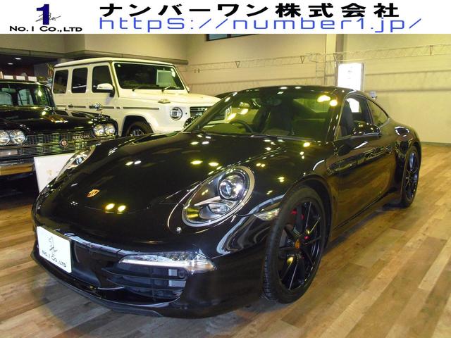 ９１１カレラＳ　右Ｈ　ＰＤＫ　スポーツクロノＰ　ブラックカラー２０ｉｎＡＷ　スポーツエグソースト　スポーツステアリング　ＰＡＳＭ　黒革シート　純ナビＴＶ　Ｂカメラ　ＰＤＣ　前席シートヒーター　記録簿