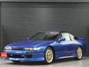 タイプＳ　後期型　シルエティー仕様　Ｓ１３シルビアフェイス　中期テールライト　ＢＢＳ１７インチＡＷ　Ｇ－ＭＡＳＴＥＲ車高調　ＯＲＩＧＩＮフルエアロ　湾岸リヤスポイラー　Ｆフォグランプ　純正フロアマット(1枚目)