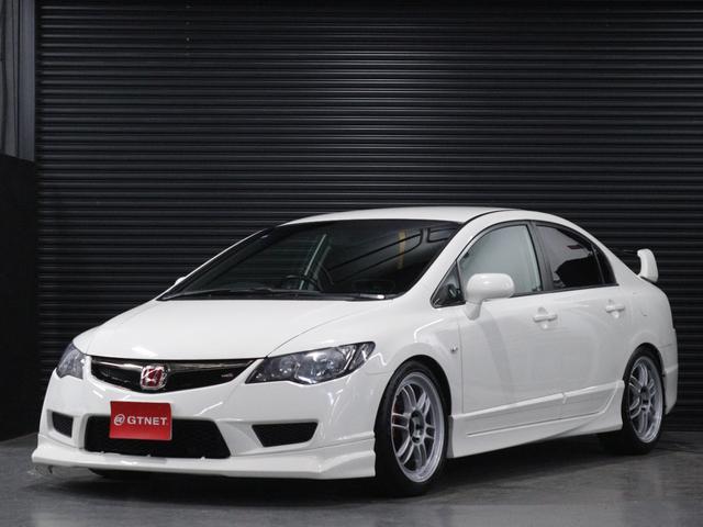 シビック(ホンダ) タイプR 後期型 同色全塗装 ルーフ内張張替済 無限フロントアンダースポイラー/サイドスポイラー アルミシフトノブ 18インチAW クスコ車高調 J’sレーシングCP書換 EGプッシュスタート 中古車画像