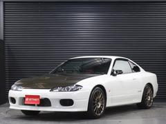 シルビア スペックR 当店お客様直接買取 屋内ガレージ保管 ニスモ280KMメーター/デフ HKS車高調/EVC ENKEI17インチAW カーボンボンネット Defi追加メーター MOMOステアリング 中古車画像