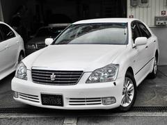 クラウン ロイヤルサルーン 屋内保管DVDマルチナビ地デジフルセグTVバックカメラETCパワーシート電動リアシェードHIDダッシュボード新品交換済走行39000KM 中古車画像