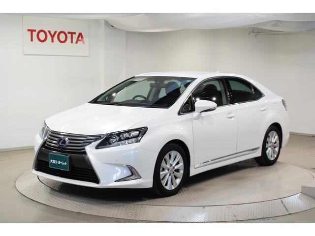 レクサス ｈｓ ｈｓ２５０ｈ 修復歴有フロントインナー凹左フロントフェンダー交換跡 当社下取 ワンオーナー 記録簿有 メモリーナビ フルセグ 142 0万円 平成28年 16年 大阪府 中古車 価格 Com