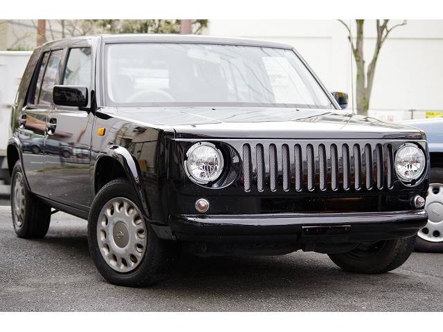 ラシーン(日産)タイプI シートカバー ウッドハンドル ウッドパネル