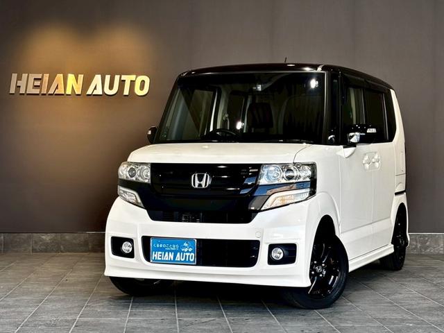２トーンカラースタイル　Ｇ・Ｌパッケージ　禁煙車　純正ナビ　バックカメラ　ＥＴＣ　左側パワースライドドア　純正アルミホイール　ＨＩＤヘッドライト　オートライト　ＬＥＤ室内灯　スマートキー　フルセグ　Ｂｌｕｅｔｏｏｔｈ　ＤＶＤ　ＣＤ