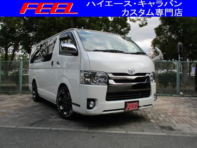 トヨタ ハイエースバンスーパーgl ダークプライム 両側パワースライドドア デイトナ16inアルミ ローダウン 1オーナーの中古車 車体価格279万円 17 平成29 年式 走行5 4万キロ 車体色パールホワイト 大阪府大阪市平野区加美東3 15 16 株 feel 本社 トヨタ ハイエースバンスーパーgl ダークプライム 両側パワースライドドア デイトナ16inアルミ ローダウン 1オーナーの中古車 車体価格279万円 17 平成29 年式 走行5 4万キロ 車体色パールホワイト 大阪府大阪市平野区加美東3 15 16 株 feel 本社