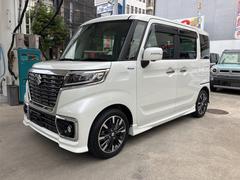 スペーシアカスタム ハイブリッドXSターボ 純正8インチフルセグナビ ETC 全方位カメラ ドラレコ 両側パワースライドドア LEDヘッドライト/フォグ シートヒーター アダプティブクルーズコントロール 禁煙車 オートエアコン オートライト 中古車画像