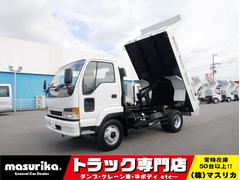 いすゞ　フォワードジャストン　４ｔ　高床ダンプ　６ＭＴ　極東開発製ＤＤ０４−３５