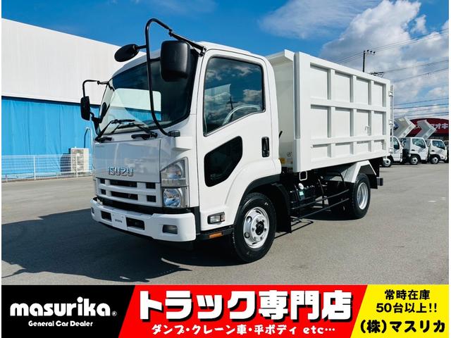 深ダンプ　高床　ディーゼルターボ　新明和製（ＤＲ４－１７ＳＹ）　６速ミッション／３ペダル　ＥＴＣ　左電動格納ミラー