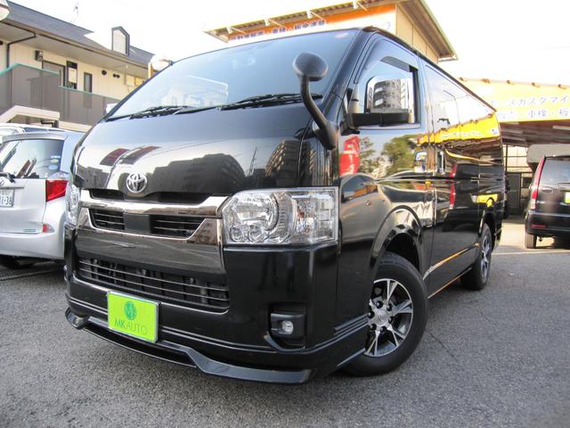 ７型　フロントエアロ　純正アルミ　リヤガラスフィルム ４カメラ　ＰＫＳＢ　デジタルミラー　前後駐車監視ドラレコ　スライド小窓