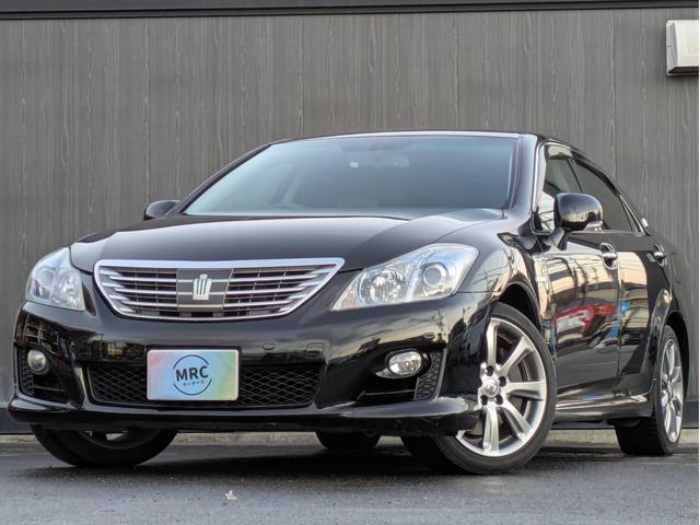 クラウンハイブリッド(トヨタ) スペシャルエディション　レーダークルコン／サイド・バックカメラ／パワーシート／シートメモリー／純正ＨＤＤナビ／プッシュスタート／Ｂｌｕｅｔｏｏｔｈ接続／ＥＴＣ／ＨＩＤヘッドライト／フルセグＴＶ 中古車画像