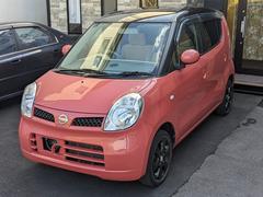 日産　モコ　Ｅ　ツートンカラーに全面塗装　インテリジェントキー　カロッツェリアナビ