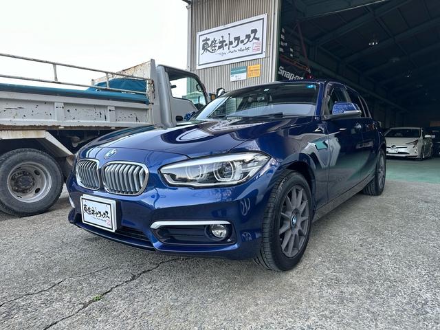 ＢＭＷ １シリーズ １１８ｄ　スタイル　ホワイトハーフ革シート　サポートブレーキ　ドライブレコーダー　ＥＴＣ　地デジ　ナビ　ＬＥＤヘッドライト　クルコン