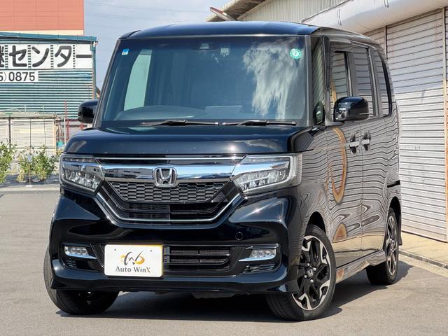 Ｇ・Ｌターボホンダセンシング　走行３７０００キロ　両側パワスラ　純正ナビ　バックカメラ　ＴＶ　ＢＬＵＥＴＯＯＴＨ　ハーフレザーシート　スマートキー　プッシュスタート　オートライト　ＬＥＤヘッドライト　専用１５ＡＷ　車検Ｒ８年１１月