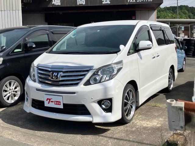 トヨタ アルファード ２４０Ｓ　Ｃパッケージ　後期７人乗り　アルパインナビ