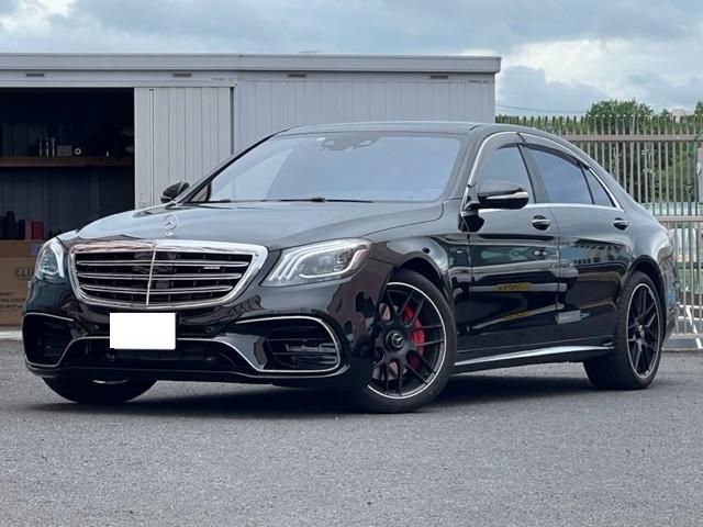 Ｓ５５０ロング　６３後期仕様フロント、リアバンパー、デュフェーザー、鍛造２０インチＡＷ、・社外ステンマフラー・後期仕様ヘッドライト、テール、フロントグリル・パノラマスライディングルーフ・ショーファーＰＫＧ・左ハンドル