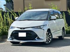 エスティマ アエラス ユーザー買取・4WD・寒冷地セット・社外10型ディスプレイオーディオ・セーフティセンスC・モデリスタフロントエアロ・社外リアエアロ・柿本改マフラー・リアオートエアコン・両側パワースライド・LEDヘッド 中古車画像