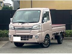 ハイゼットトラック エクストラ ユーザー買取・パートタイム4WD・パワステ・エアコン・パワーウィンドウ・純正SDナビ・フルセグTV・安全パック・助手席SRSエアバック・ABS・選べるカラーパック・フロントフォグランプ・キーレスキー 中古車画像