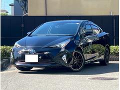 プリウス Sセーフティプラス ワンオーナー・純正9型SDナビ・フルセグTV・バックモニター・ビルトインETC・セーフティセンス・社外17AW・インテリジェントクリアランスソナー・インテリジェントパーキングアシスト・革巻きハンドル 中古車画像