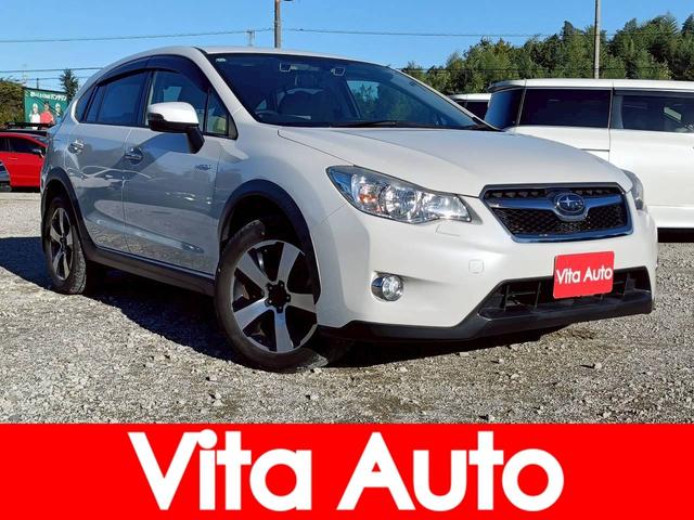 ＸＶハイブリッド(スバル) ２．０ｉ−Ｌ　アイサイト　４ＷＤ　ＳＤナビ　フルセグＴＶ　リアカメラ　スマートキー　ＨＩＤヘッドライト　衝突軽減ブレーキ　前後ドラレコ　Ｂｌｕｅｔｏｏｔｈ　ＡＣＣ　純正１７インチアルミ　ＥＴＣ 中古車画像