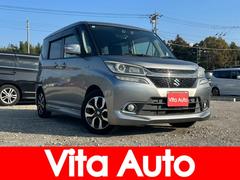 ソリオバンディット ハイブリッドMV メモリーナビ フルセグTV 全方位カメラ スマートキー LEDヘッドライト 衝突軽減ブレーキ 両側パワスラ 前ドラレコ Bluetooth クルコン 純正15インチアルミ ETC 中古車画像