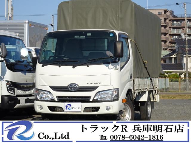 平ボディ・パワーゲート付・積載量１．４ｔ・ＡＴ車　ホロ付　パワーゲート　積載量１４００ｋｇ　車両総重量３４８５ｋｇ　１０尺　荷台床板張り　リフト昇降能力６００ｋｇ　社外ナビＴＶ　ＥＴＣ　ＡＴ車