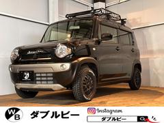 ハスラー G 新品アルミ/新品タイヤ 6ヶ月無償保証・距離無制限保証  ブロックタイヤ ナビ Bluetooth シートヒーター マットブラックペイント ルーフキャリア ルーフバスケット ハスラーカスタム 中古車画像