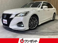 トヨタ　クラウンハイブリッド　アスリートＳ　後期モデル　アドバンストパッケージ　サンルーフ