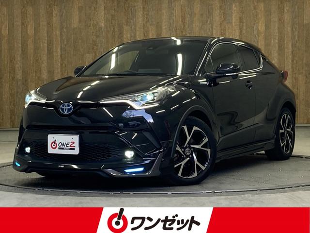 トヨタ Ｃ－ＨＲ Ｇ　モデリスタエアロ・黒本革シート・純正９インチＳＤナビ・トヨタセーフティセンス・ＬＥＤヘッドライト・クリアランスソナー・１８インチアルミ