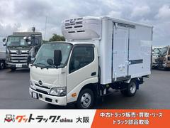 デュトロ  冷凍冷蔵バン/未使用/東プレ製・冷凍機低温-30°C/左スライドドア付/ラッシングレール1段/6速MT/ミラー一体型バックミラー/ETC/荷台長 長さ:3.04m、幅:1.67m、高さ:1.76m 中古車画像