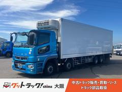 スーパーグレート  冷蔵冷凍バン/4軸低床/後輪エアサス/シフトパイロット/東プレボディ/低温-30°C/スタンバイ付/床板アルミ縞板/ジョロダーレール4本/ラッシングレール2段/バックモニター/ETC/394馬力! 中古車画像