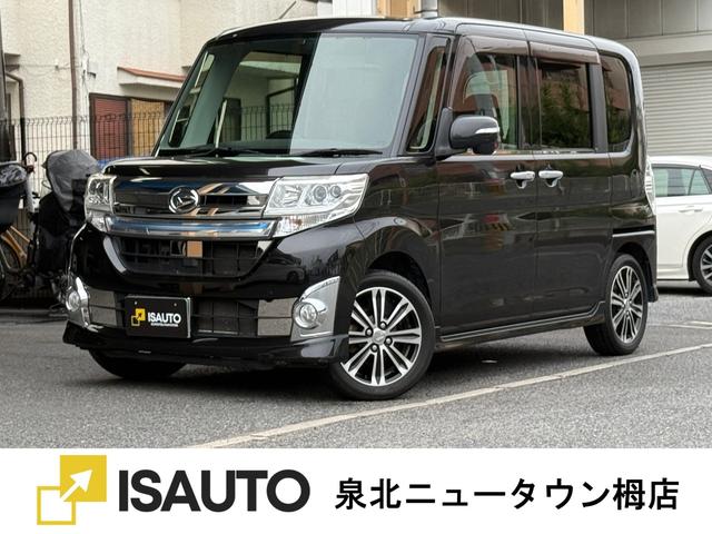 カスタムＲＳ　ＬＥＤヘッドライト・純正ナビ・フルセグＴＶ・両側パワースライドドア・スマートキー・フォグランプ・ＣＤ／ＤＶＤ再生