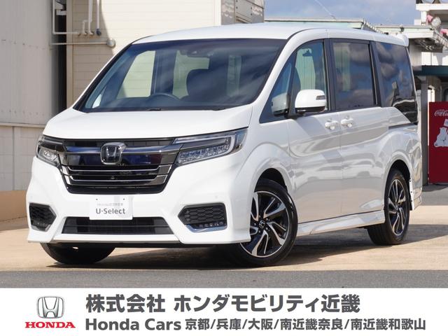 ステップワゴンスパーダ スパーダ・クールスピリットホンダセンシング　ワンオーナー車　メモリーナビ（ＶＸＵ－１８７ＳＷｉ）　純正前後ドラレコ・ＥＴＣ　フルセグ　全周囲カメラ　シートヒーター　ＬＥＤオートライト　障害物センサー　衝突軽減ブレーキ　両側電動ドア　パドルシフト（1枚目）