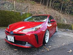 プリウス S S 9インチナビ 車高調 TC01 ローダウン クルコン 中古車画像