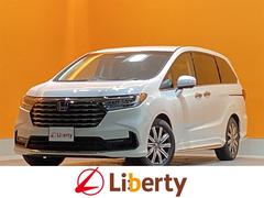 オデッセイハイブリッド e:HEVアブソルート バックカメラ 両側電動スライドドア クリアランスソナー オートクルーズコントロール レーンアシスト 衝突被害軽減システム オートライト LEDヘッドランプ パワーシート スマートキー 中古車画像