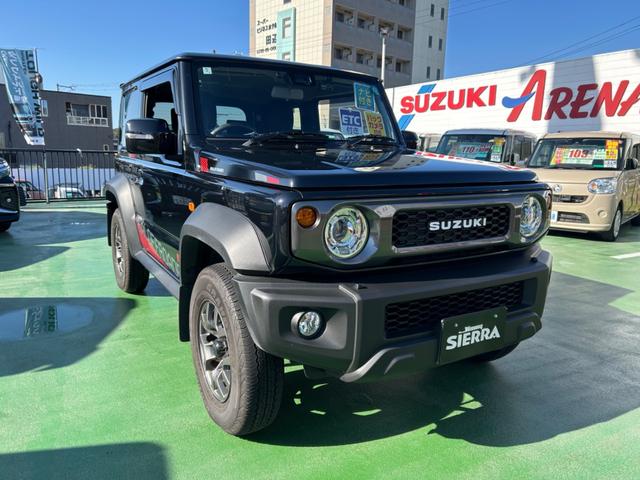 ジムニーシエラ(スズキ) ＪＣ　１オーナー！走行１万キロ以下車！ＴＶナビ・バックカメラ・ＥＴＣ・前後ドラレコ・フロントグリル変更・デカール付き！ 中古車画像