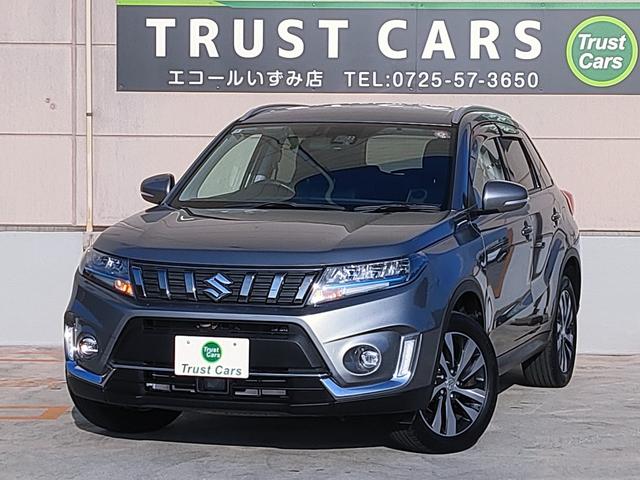 エスクード(スズキ) ハイブリッド　ワンオーナー／禁煙車／４ＷＤ／衝突軽減／８型ナビ／ＥＴＣ／バックカメラ／フルセグ／Ｂｌｕｅｔｏｏｔｈ／ＤＶＤ／シートヒーター／クルコン／ＬＥＤヘッド／純正１７ＡＷ／スマートキー／プッシュスタート 中古車画像