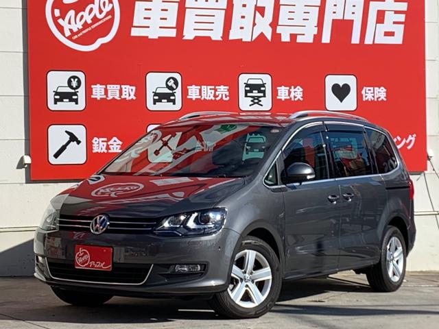 シャラン(フォルクスワーゲン) グレンツェン　純正ナビ　両側パワスラ　パワーバックドア　バックカメラ　地デジＴＶ　ドライブレコーダー　ＥＴＣ　ＨＩＤヘッドライト　ルーフレール　スマートキー×２　純正１６インチアルミホイール 中古車画像