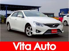 マークX プレミアム SDナビ フルセグTV リアカメラ スマートキー HIDヘッドライト 前ドラレコ シートヒーター Bluetooth クルコン 純正16インチアルミ ETC 中古車画像